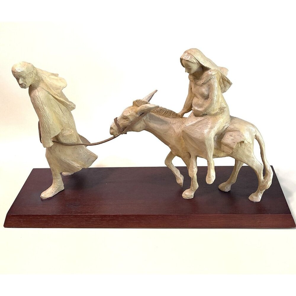Hallmark Matt Kessler Collection Journey Christmas Nativity Signed Figurine 2017